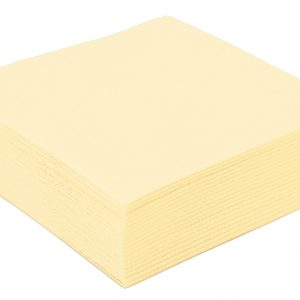 Serviette tendance 38x38 Vanille