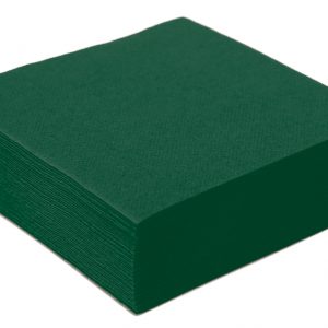 Serviette tendance 38x38 Vert sapin