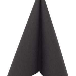Serviette intissé 40x40cm Anthracite