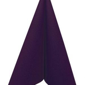 Serviette intissé 40x40cm Prune