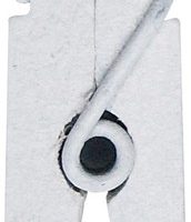 Mini pince à linge x24 blanc