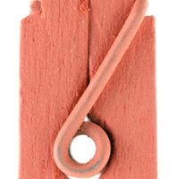 Pince à linge x12 corail