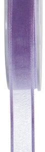Ruban organdi bord satin Parme