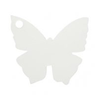 Marque place papillon blanc