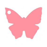 papillon rose
