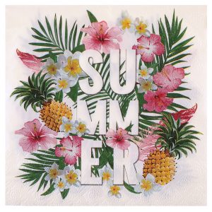 Serviette tropical