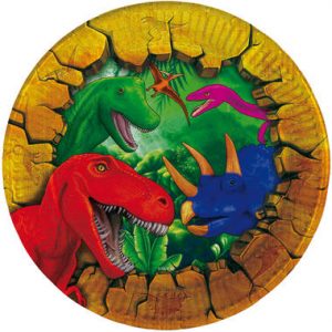 Assiettes Dinosaure