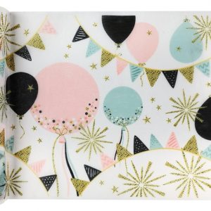 Chemin de table festif paillette