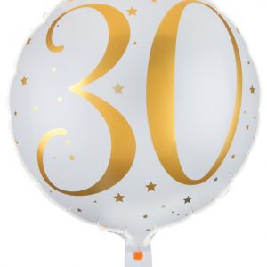 Ballon alu 30 ans
