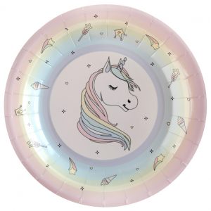 Assiettes Licorne