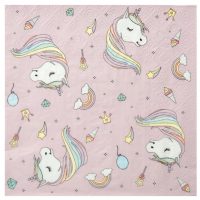 Serviettes Licorne
