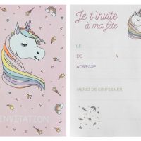 Invitation Licorne