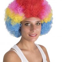 Perruque Afro Multicolore
