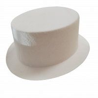 Gibus enfant blanc