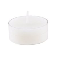 Bougie chauffe plat blanc