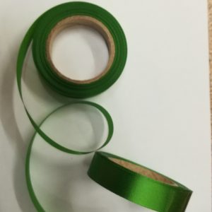 Ruban acetate 25mm Vert