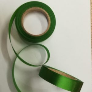 Ruban acetate 15mm Vert