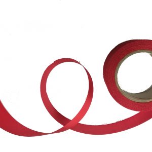 Ruban acetate 25mm Rouge