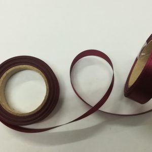 Ruban acetate 15mm Bordeaux