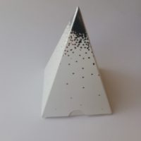 Contenant pyramide pluie d'étoile - Belleville en beaujolais