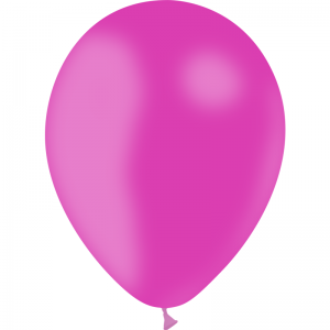 Ballon fuschia x 10