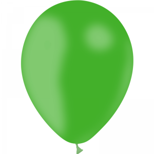 Ballon vert x 10