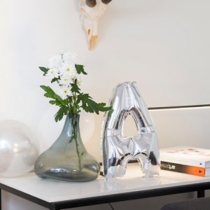 Ballon lettre alu 36cm A