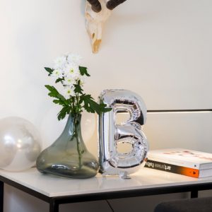 Ballon lettre alu 36cm B