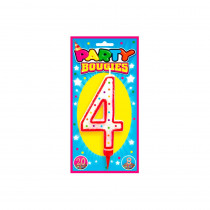 Bougie chiffre Géante 4