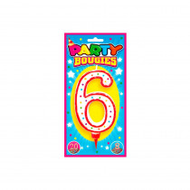 Bougie chiffre Géante 6