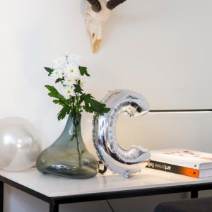 Ballon lettre alu 36cm C
