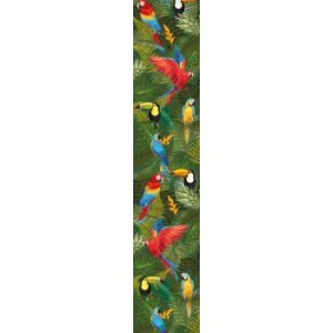 Chemin de table romance tropicale