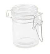 Confiturier transparent