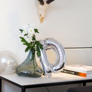 Ballon lettre alu 36cm D