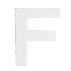 Lettre en bois 5cm F