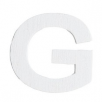 Lettre en bois 5cm G
