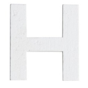 Lettre en bois 5cm H
