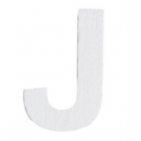 Lettre en bois 5cm J