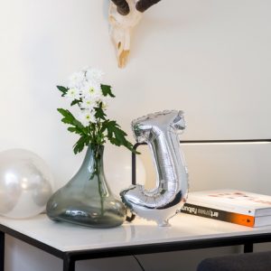 Ballon lettre alu 36cm J