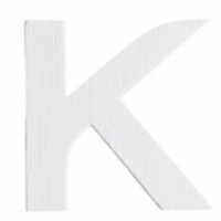 Lettre en bois 5cm K