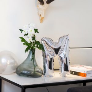 Ballon lettre alu 36cm M