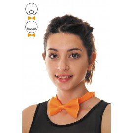 Noeud papillon orange