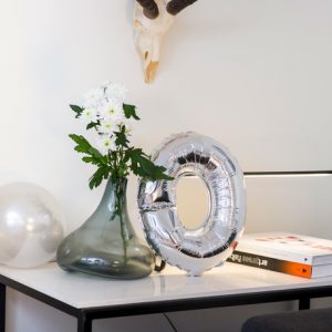 Ballon lettre alu 36cm O