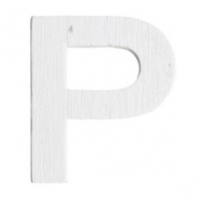 Lettre en bois 5cm P