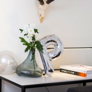 Ballon lettre alu 36cm P