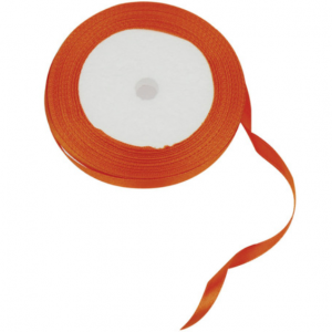 Ruban satin 6mm Orange