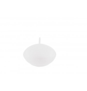Bougie flottante blanc