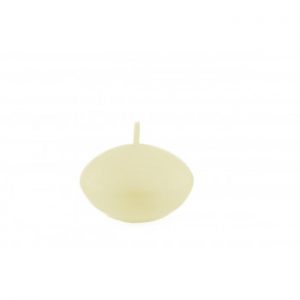 Bougie flottante ivoire