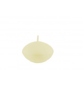 Bougie flottante ivoire
