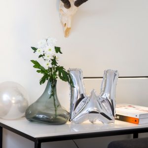Ballon lettre alu 36cm W